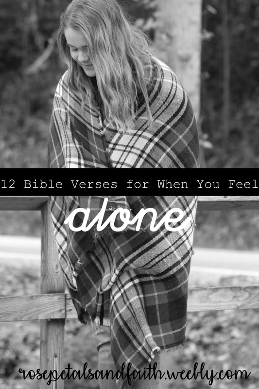 bible verses about being alone
